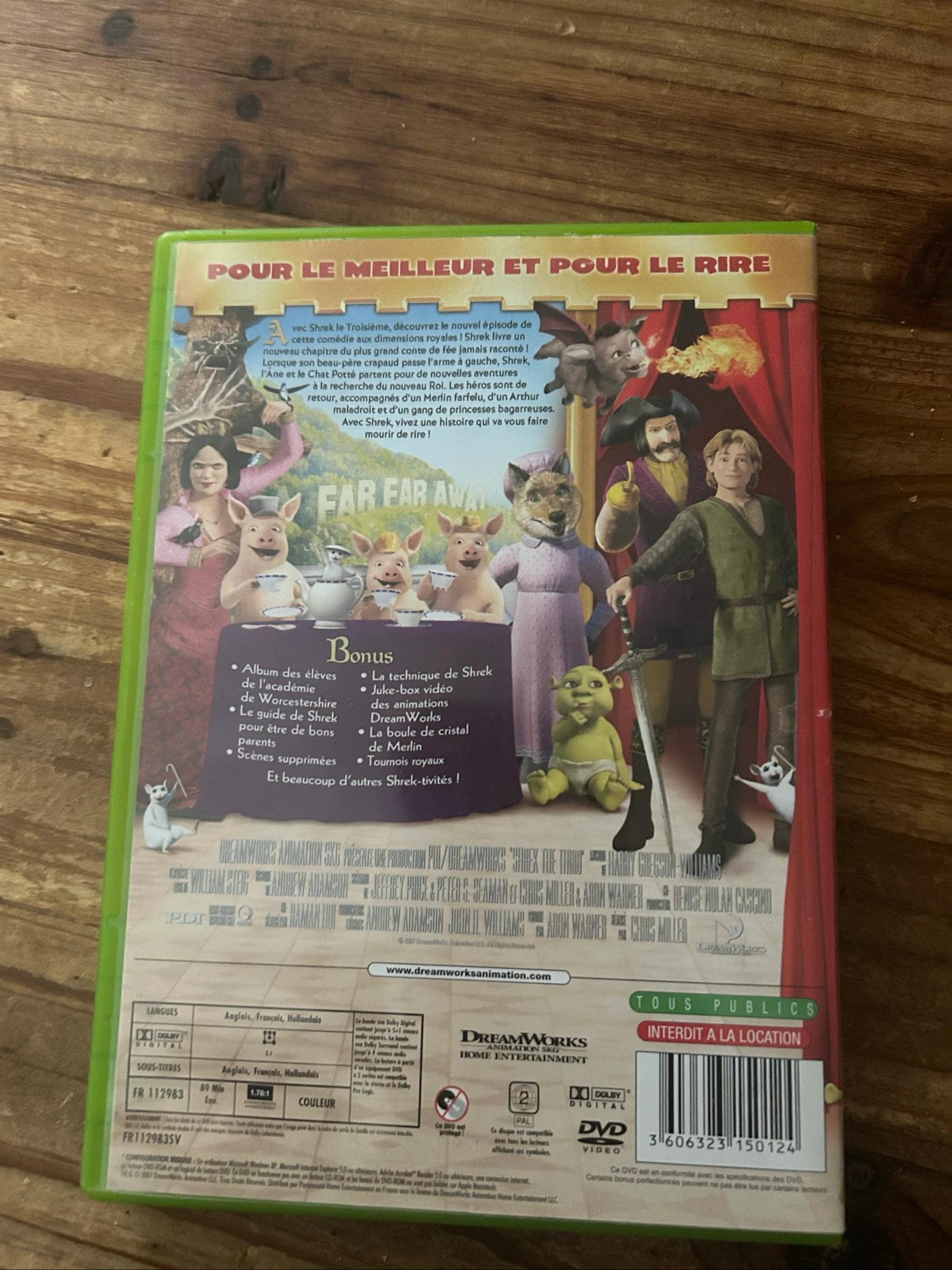 DVD Shrek 3 – photo 2